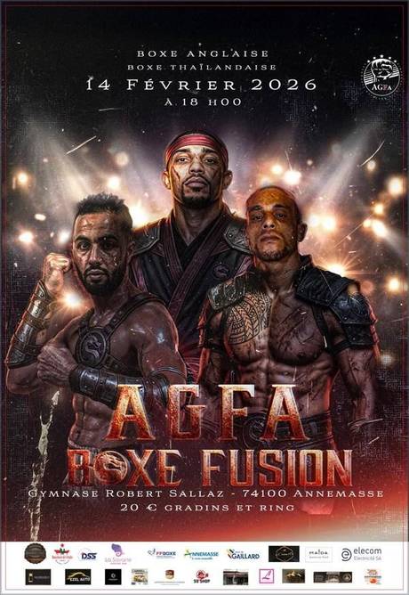 AGFA Boxe Fusion — Gala 14 Février 2026